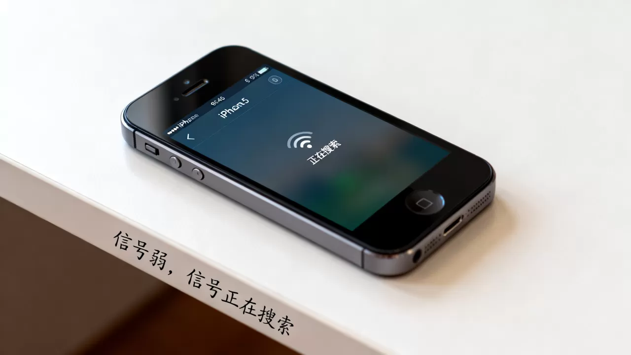 iphone5信号正在搜索怎么办，iphone5信号弱