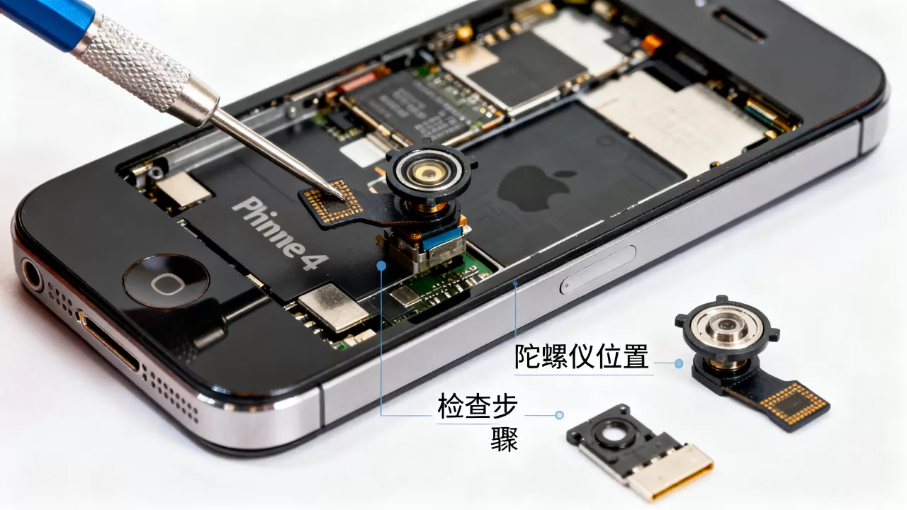 iphone4陀螺仪坏了怎么办，iphone4陀螺仪