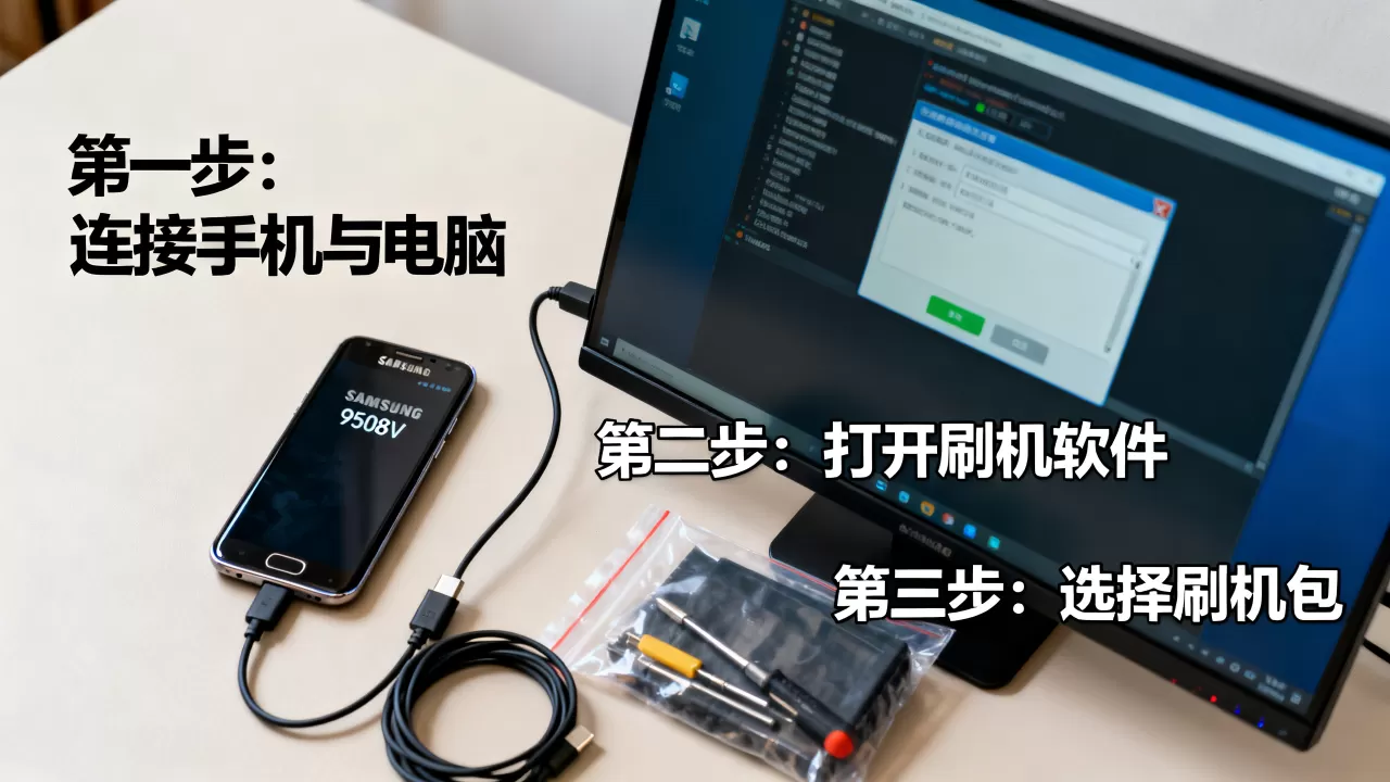 三星9508v刷机教程，三星9508v刷机失败怎么办