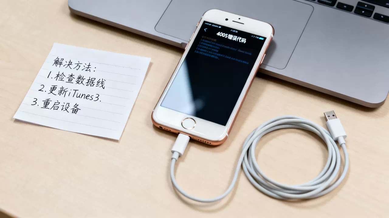 iphone6刷机4005怎么办？iphone6刷机4005错误代码解决方法