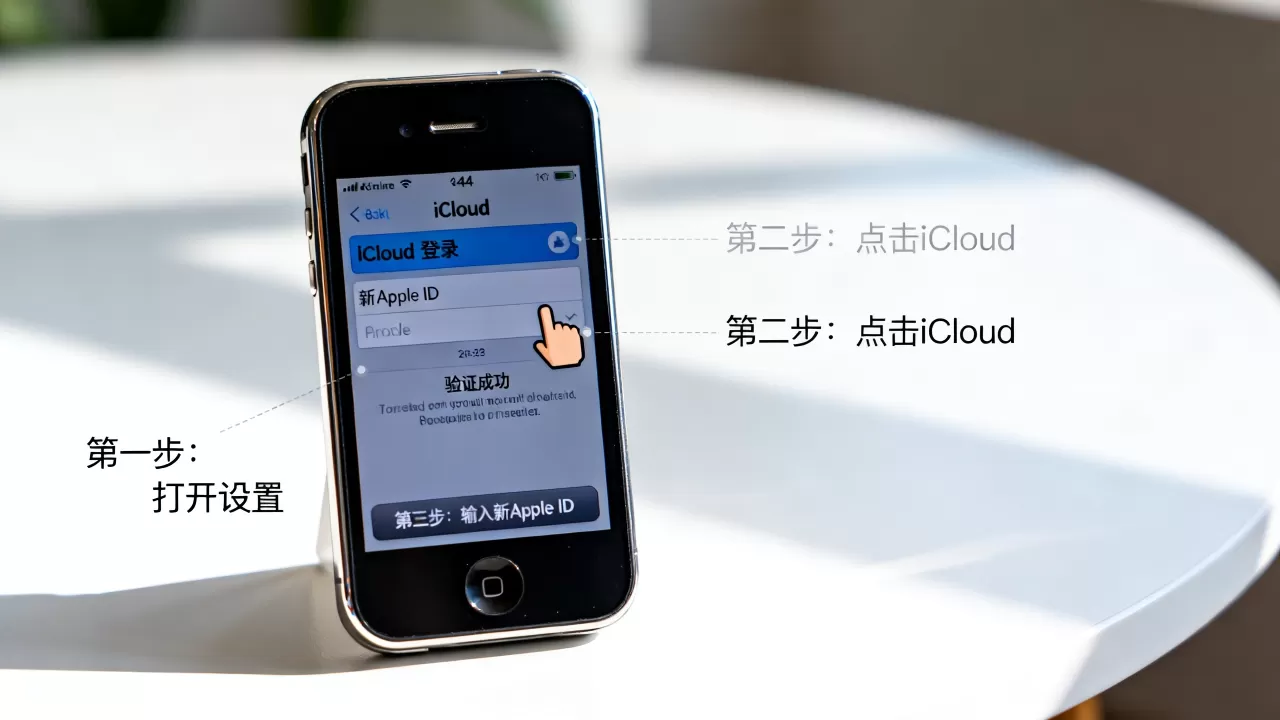 iphone4s id更换教程，iphone4s id更换