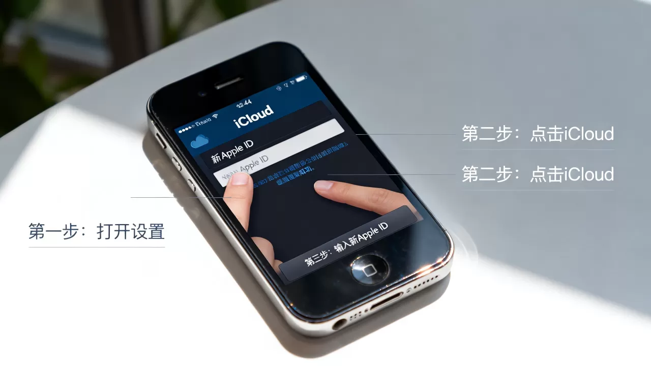 iphone4s id更换教程，iphone4s id更换