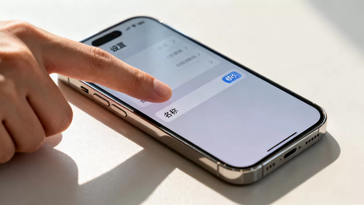 怎么改iphone设备名称,苹果手机改名字方法 怎么改iphone设备名称,苹果手机改名字方法