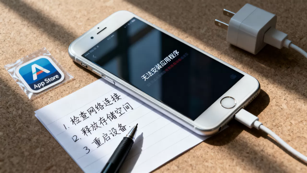 iPhone无法安装应用程序怎么办，iPhone无法安装应用程序