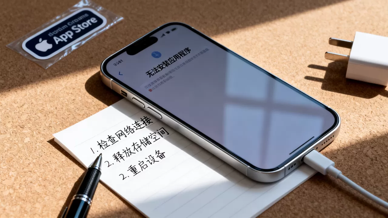 iPhone无法安装应用程序怎么办，iPhone无法安装应用程序