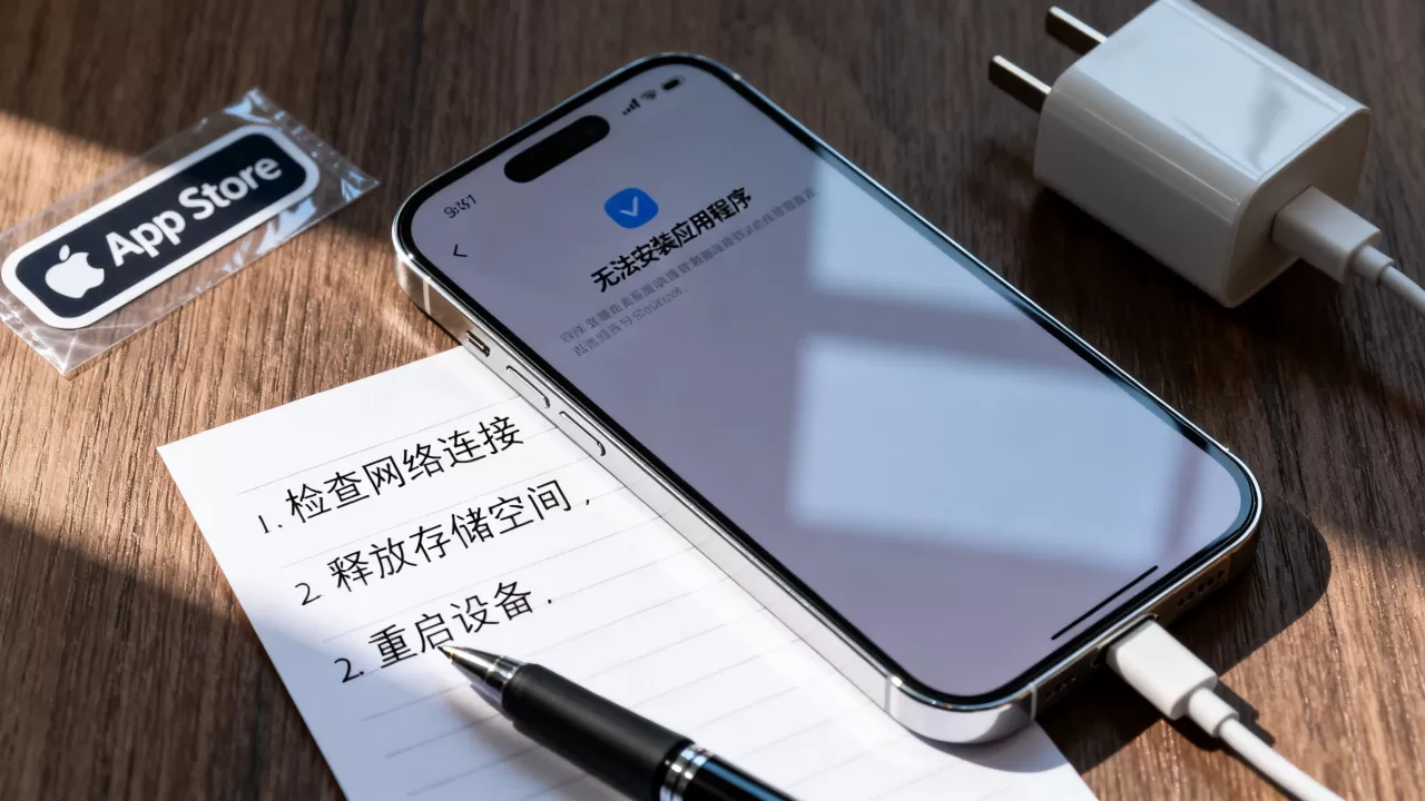 iPhone无法安装应用程序怎么办，iPhone无法安装应用程序