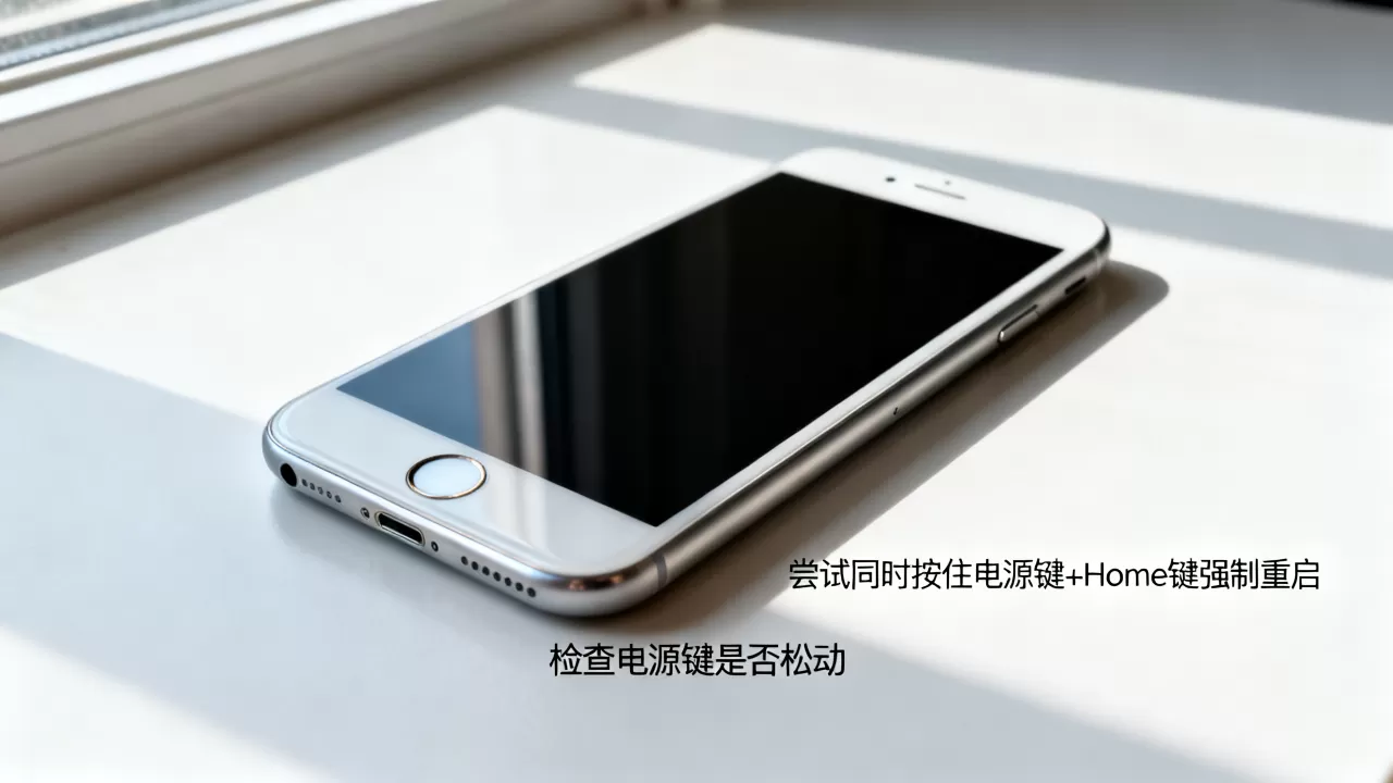 iphone6plus主屏幕黑屏怎么办，iphone6plus主屏幕