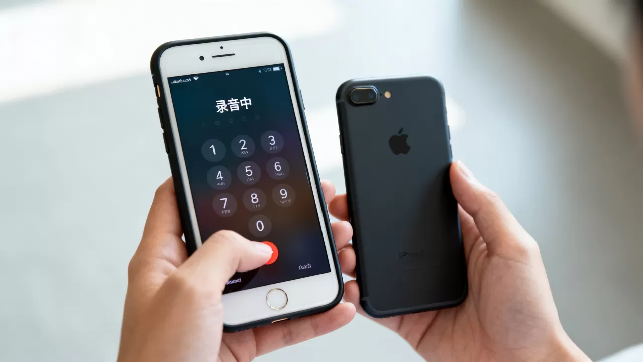 iphone7plus怎么录音，iphone7plus电话录音