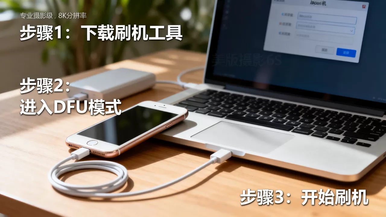美版苹果6s刷机教程，美版苹果6s怎么刷机？