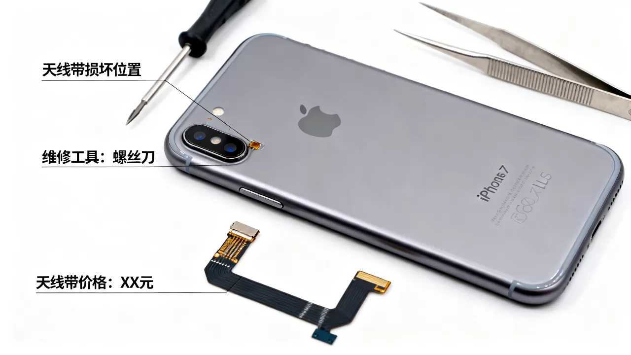 iPhone7plus天线带坏了怎么修,iPhone7plus天线带多少钱 iPhone7plus天线带坏了怎么修,iPhone7plus天线带多少钱