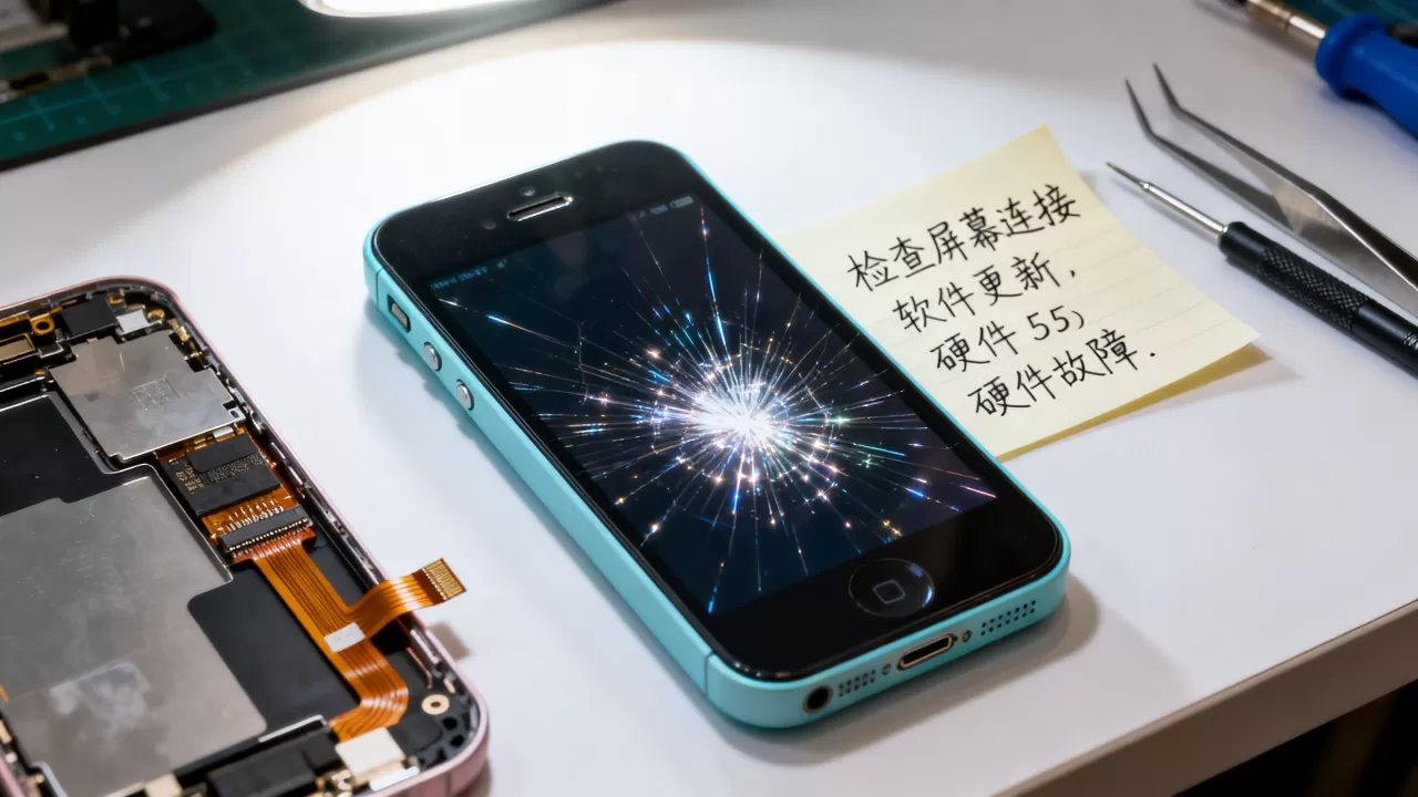 iphone5c跳屏怎么解决？苹果手机屏幕闪烁原因
