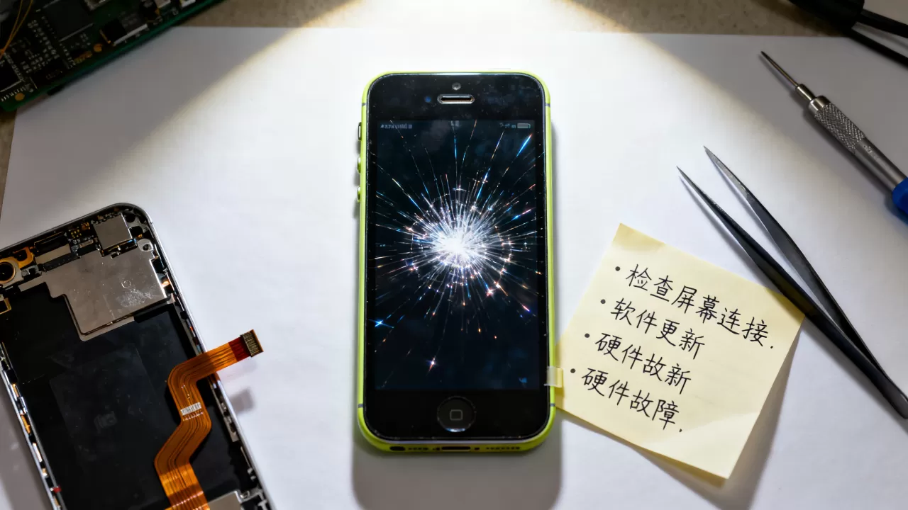 iphone5c跳屏怎么解决？苹果手机屏幕闪烁原因