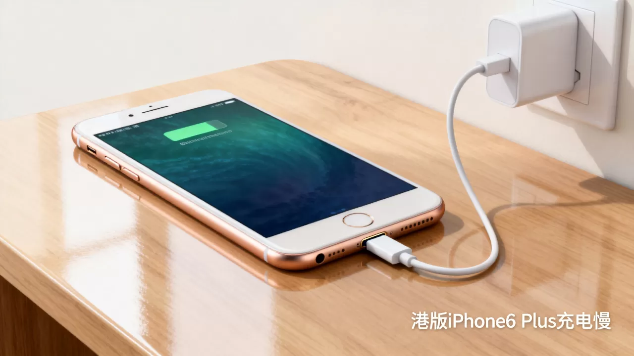 港版iphone6 plus充电慢怎么办，iphone6 plus充电慢