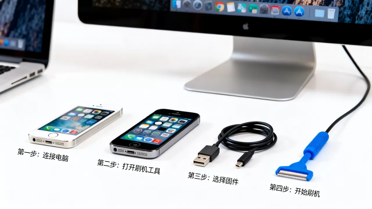 iphone5s越狱后刷机教程，iphone5s越狱后刷机失败怎么办