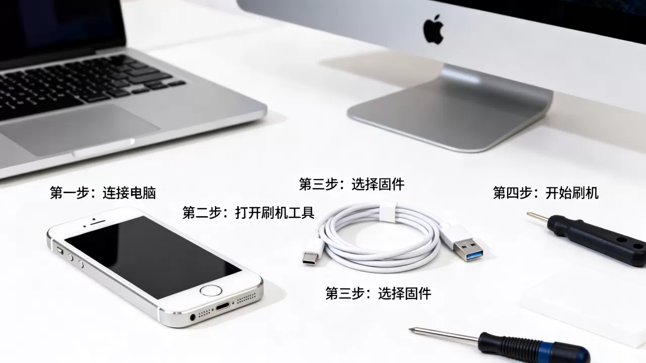 iphone5s越狱后刷机教程，iphone5s越狱后刷机失败怎么办