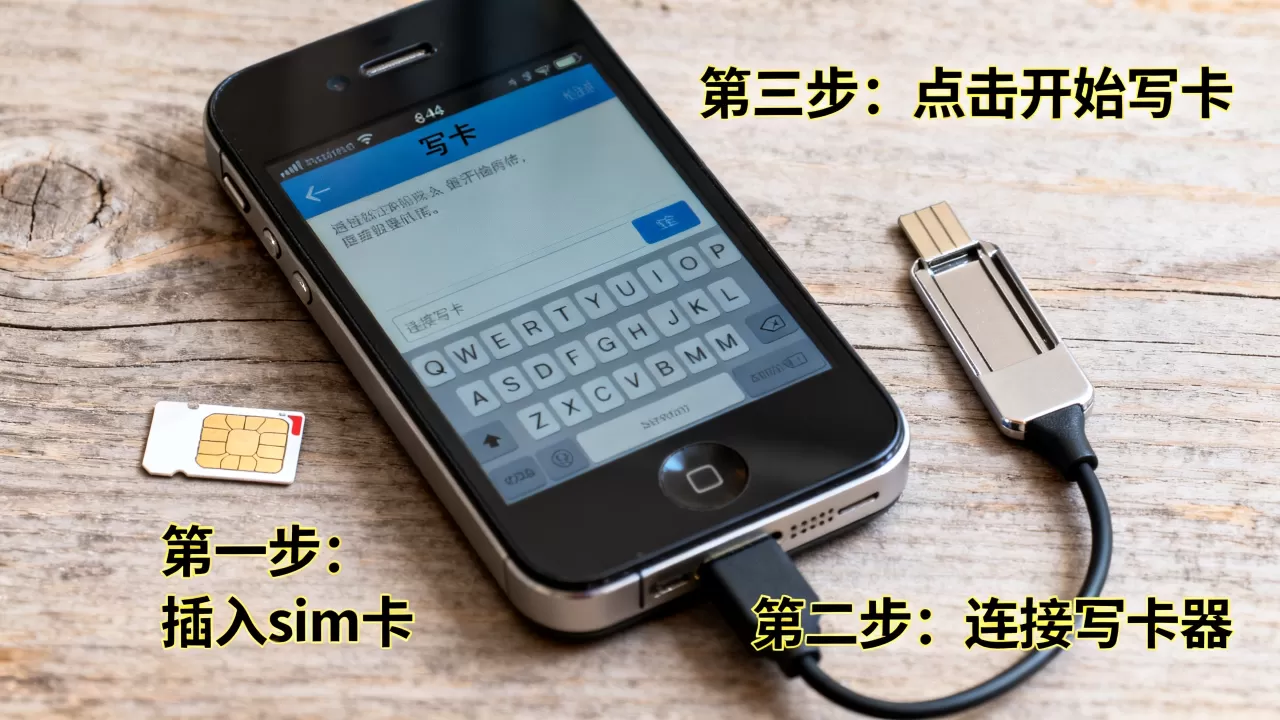 iphone4s写卡怎么操作，iphone4s写卡教程