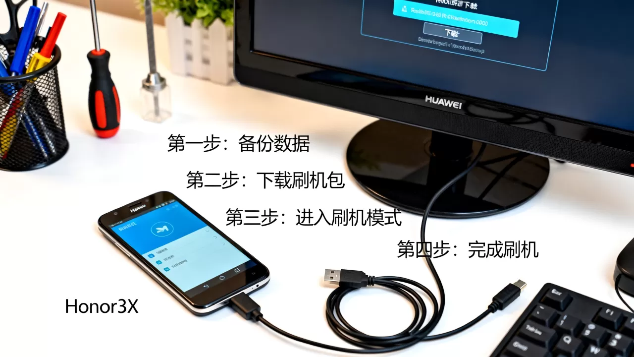 华为荣耀3x怎么刷机，荣耀3x刷机教程