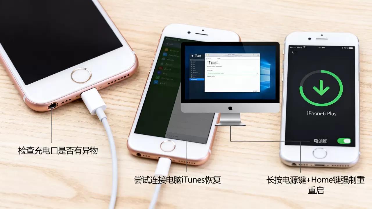 iPhone6 Plus不显示怎么办？iPhone6 Plus屏幕不显示解决方法