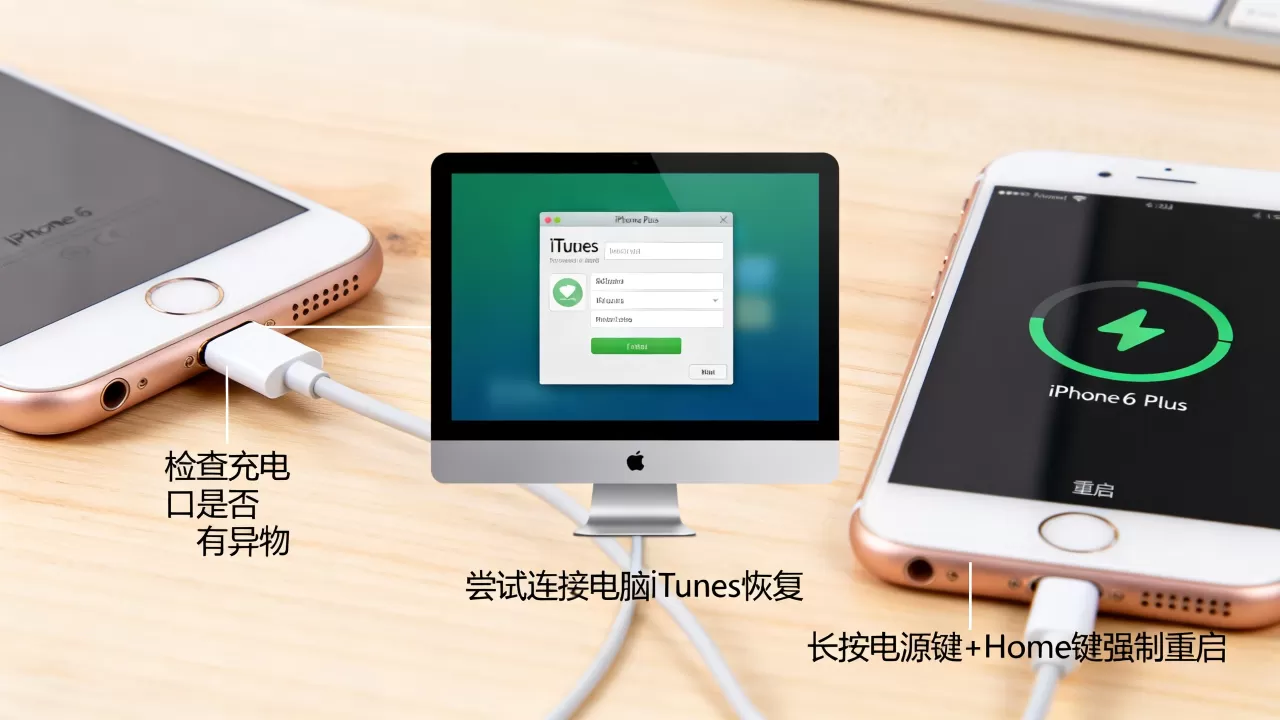 iPhone6 Plus不显示怎么办？iPhone6 Plus屏幕不显示解决方法