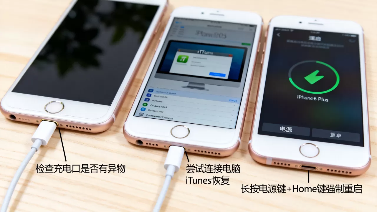 iPhone6 Plus不显示怎么办？iPhone6 Plus屏幕不显示解决方法