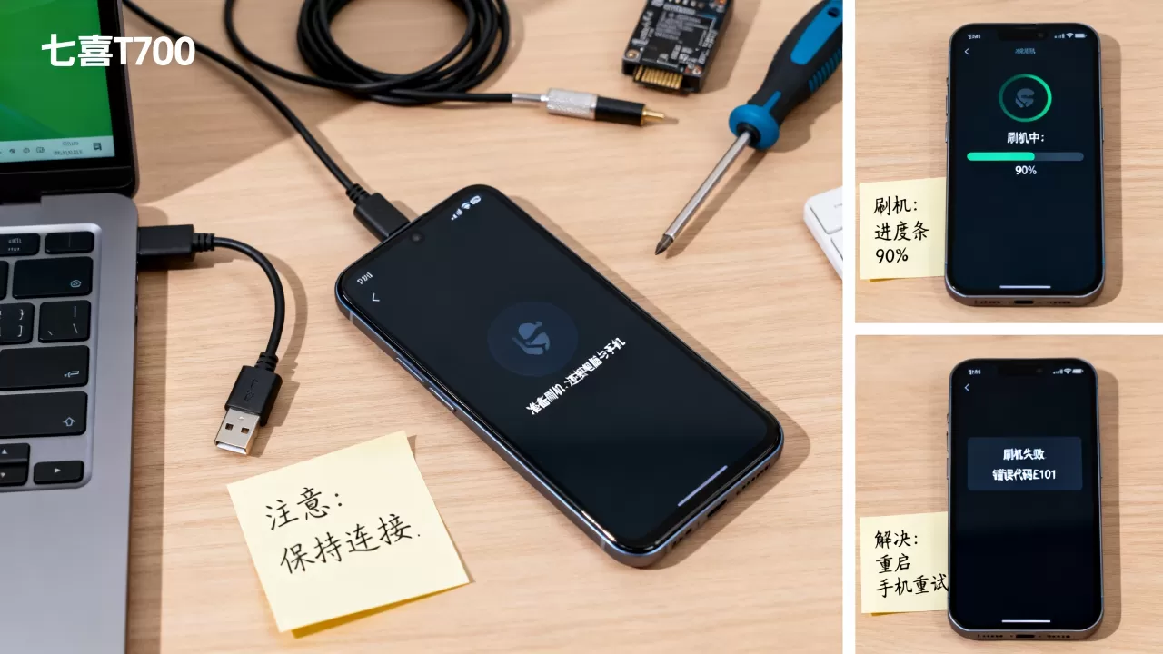 七喜t700刷机教程，七喜t700刷机失败怎么办