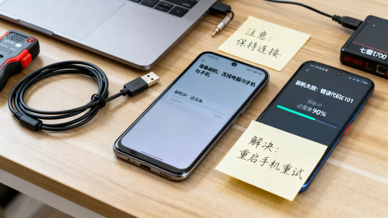 七喜t700刷机教程，七喜t700刷机失败怎么办