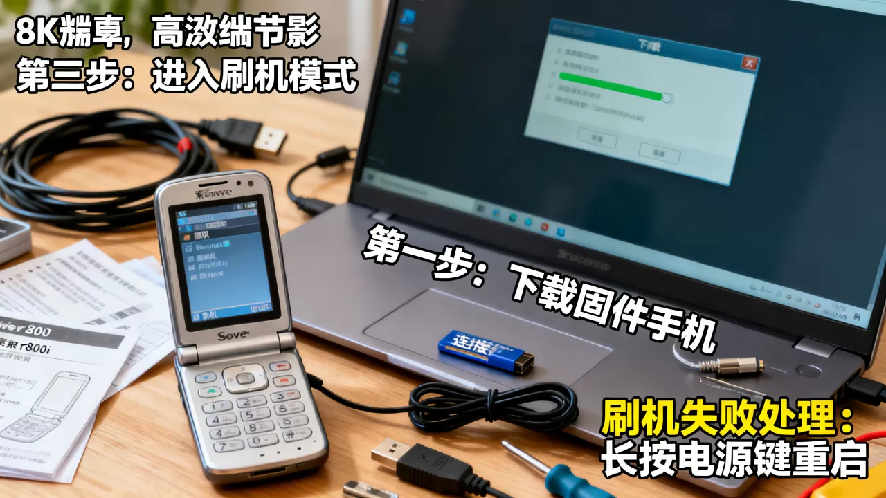 索爱r800i刷机教程，索爱r800i刷机失败怎么办