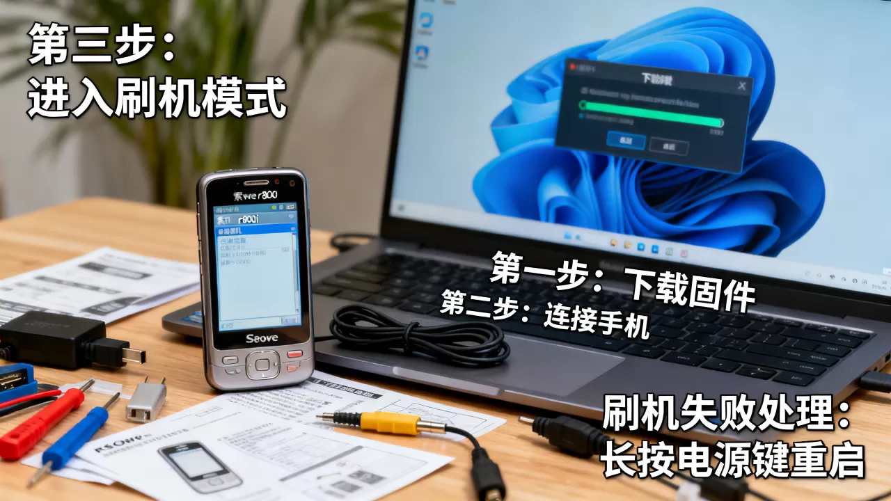 索爱r800i刷机教程，索爱r800i刷机失败怎么办