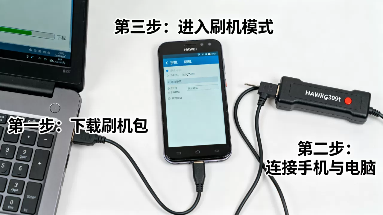华为g309t怎么刷机教程，华为g309t刷机