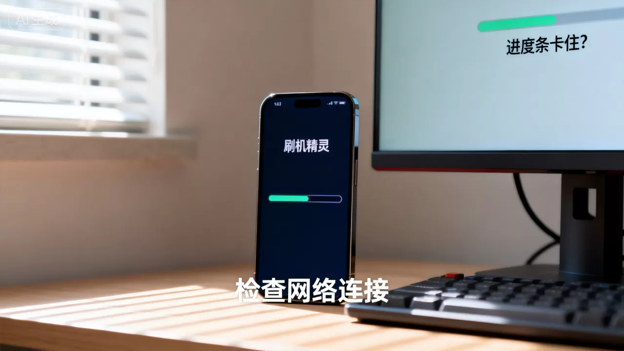 刷机精灵进度条不动怎么办,刷机精灵 刷机精灵进度条不动怎么办,刷机精灵