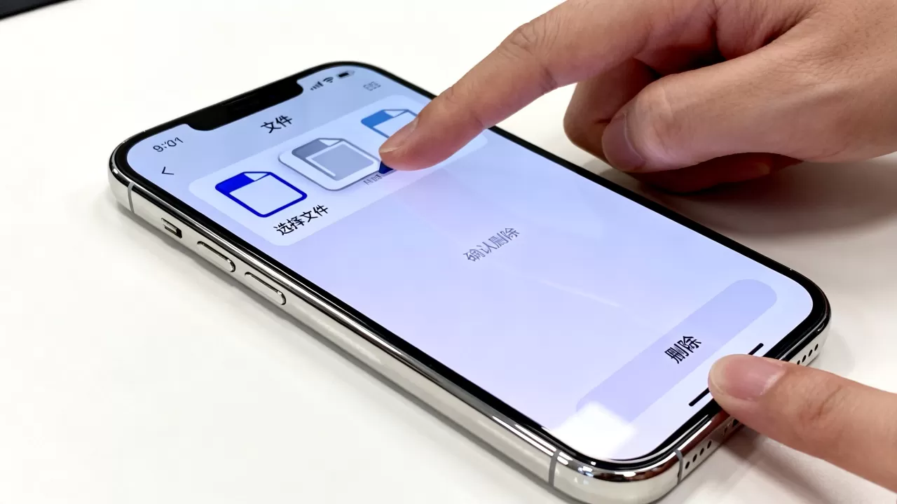 iphone里的文件怎么删除，iphone删除文件教程