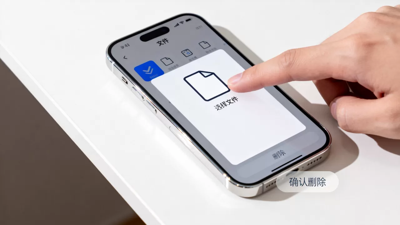 iphone里的文件怎么删除，iphone删除文件教程