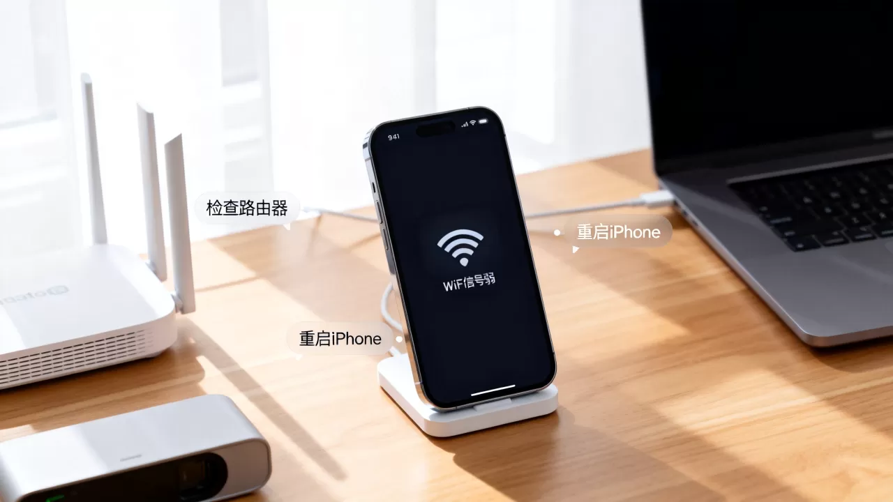iPhone WiFi信号不稳定怎么办，iPhone WiFi信号不稳定