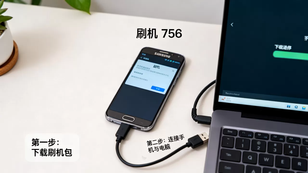 三星7568如何刷机，三星手机刷机教程