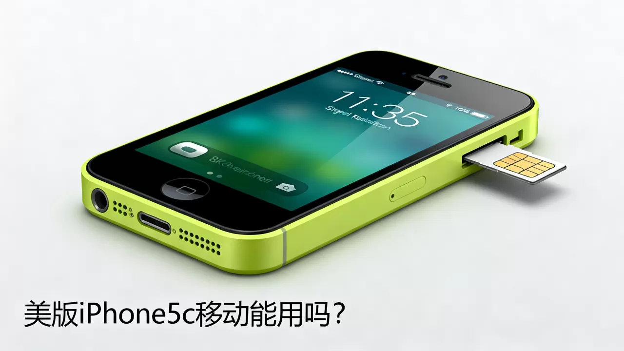 美版iphone5c 移动能用吗，美版iphone5c 移动