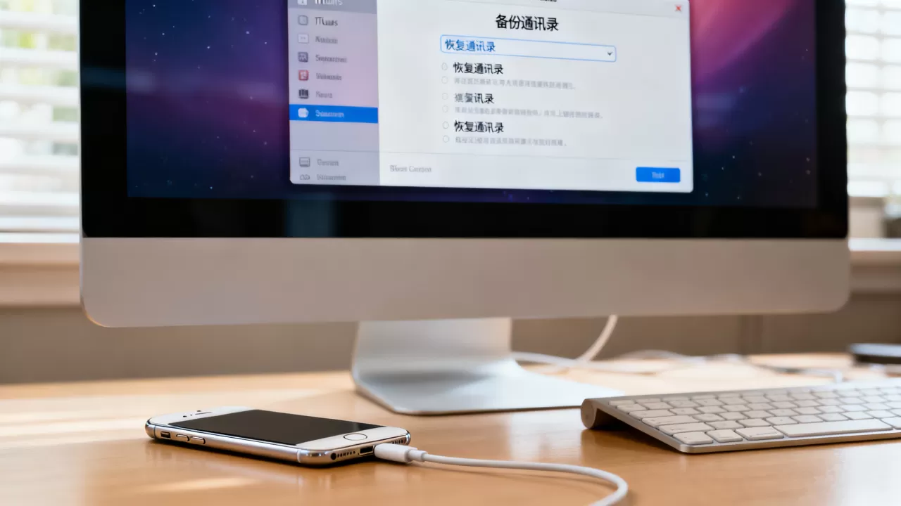 iphone itunes 备份通讯录,itunes备份通讯录怎么恢复 iphone itunes 备份通讯录,itunes备份通讯录怎么恢复