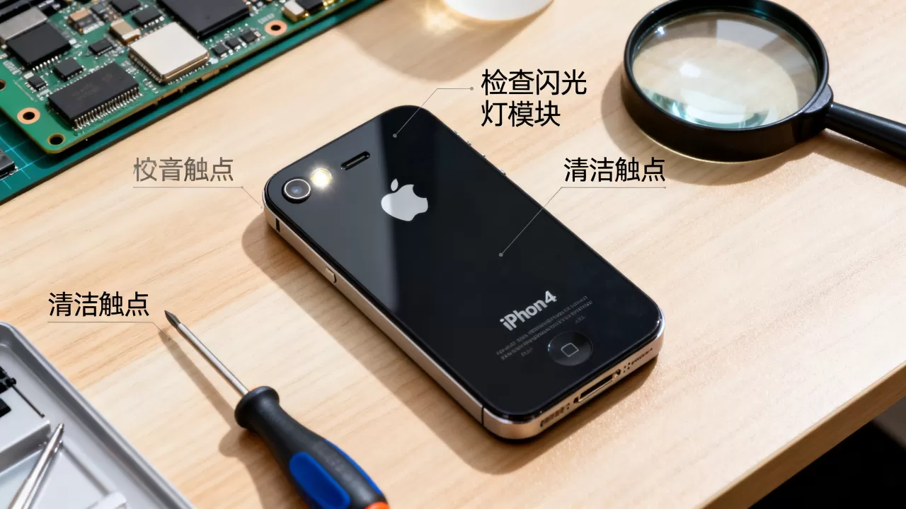 iphone4闪光灯不亮怎么办,iphone4闪光灯故障维修 iphone4闪光灯不亮怎么办,iphone4闪光灯故障维修