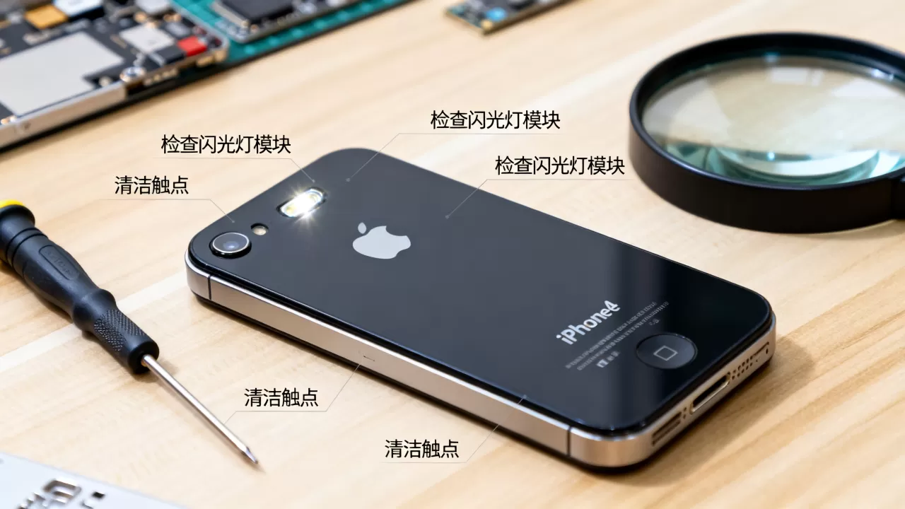 iphone4闪光灯不亮怎么办,iphone4闪光灯故障维修 iphone4闪光灯不亮怎么办,iphone4闪光灯故障维修