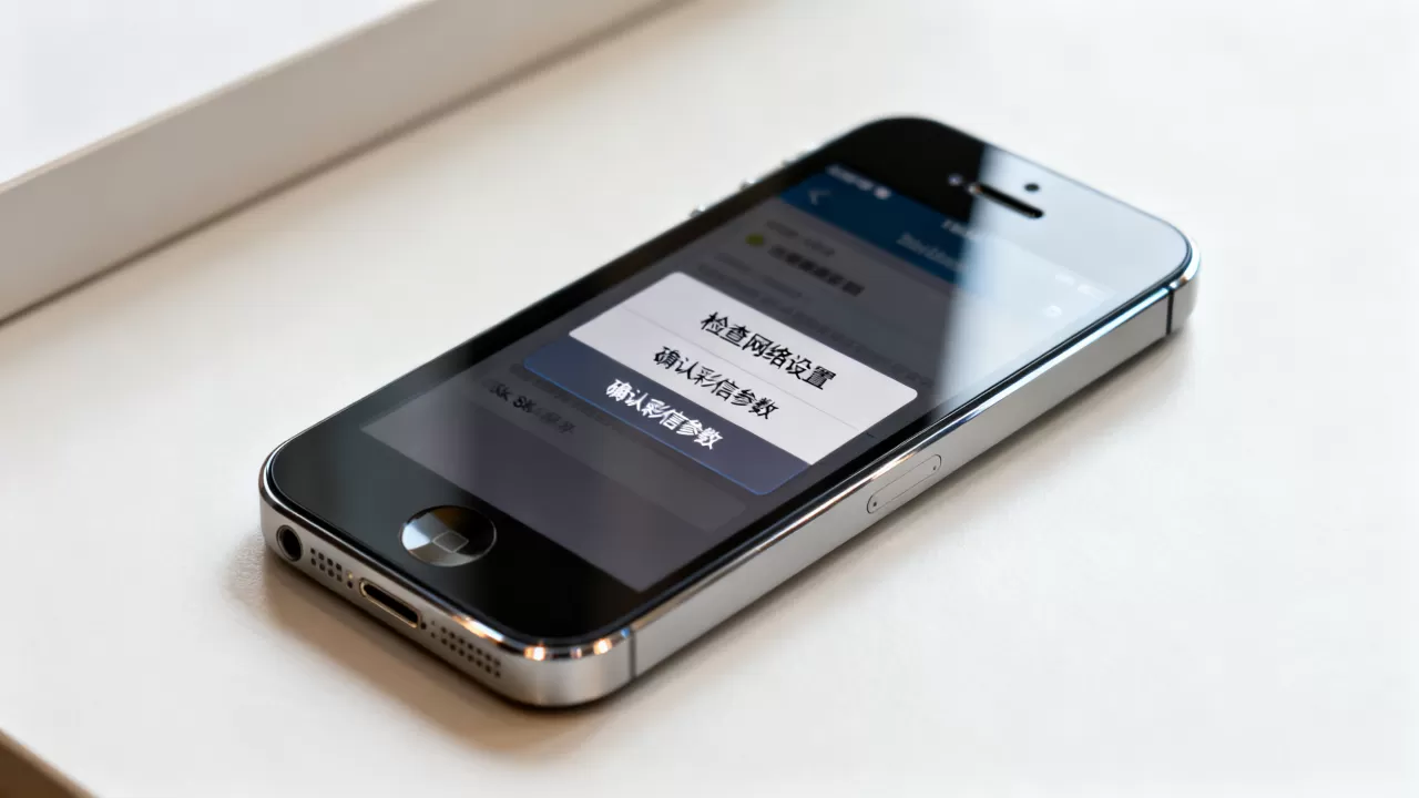 iphone5不能发彩信怎么办，iphone5发彩信解决方法
