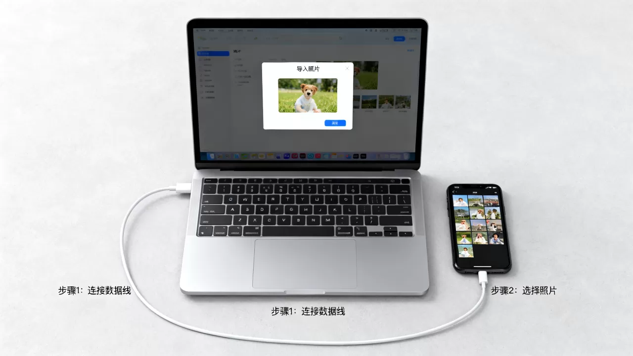 iphone在电脑上看照片，iphone照片如何导入电脑