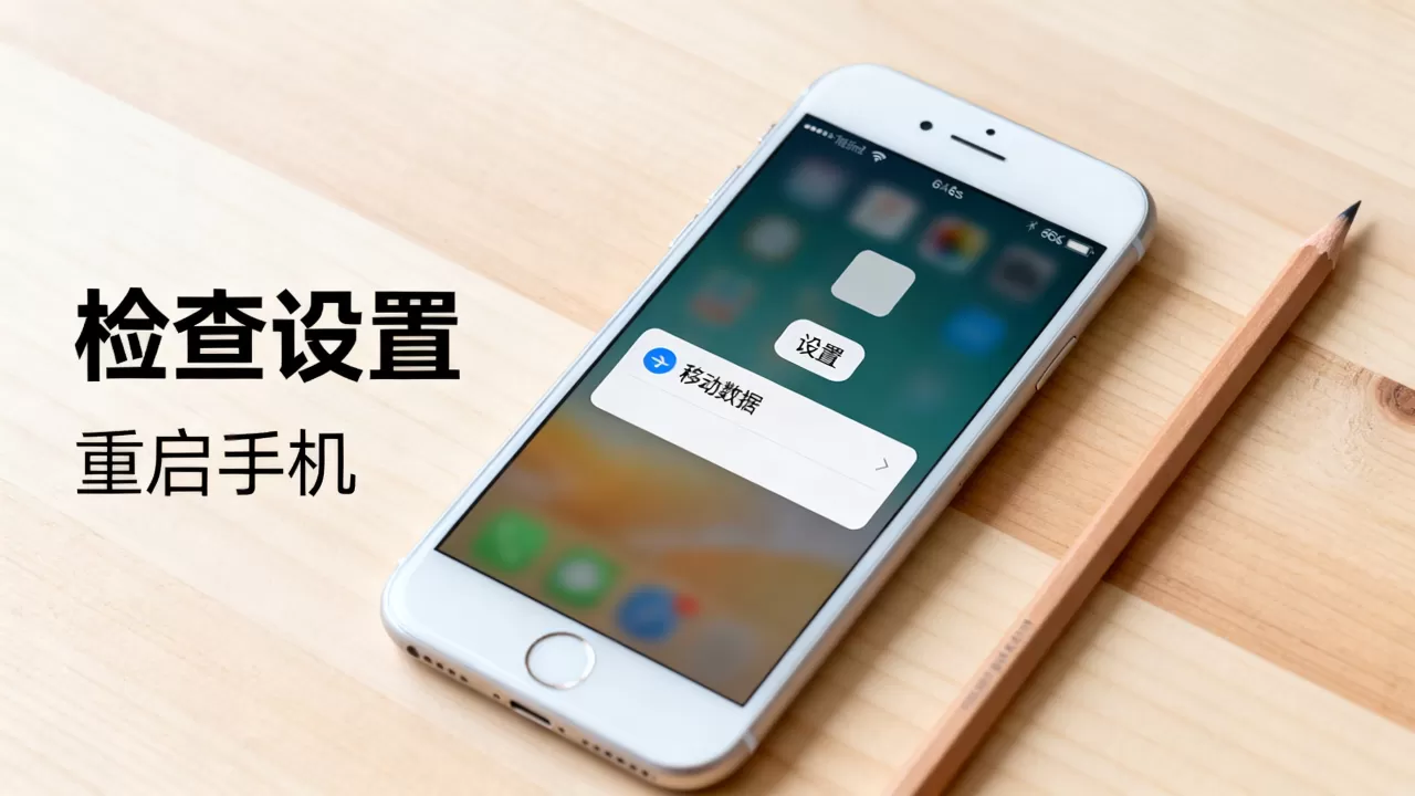 iphone6s移动图标不见了怎么办，iphone6s图标消失