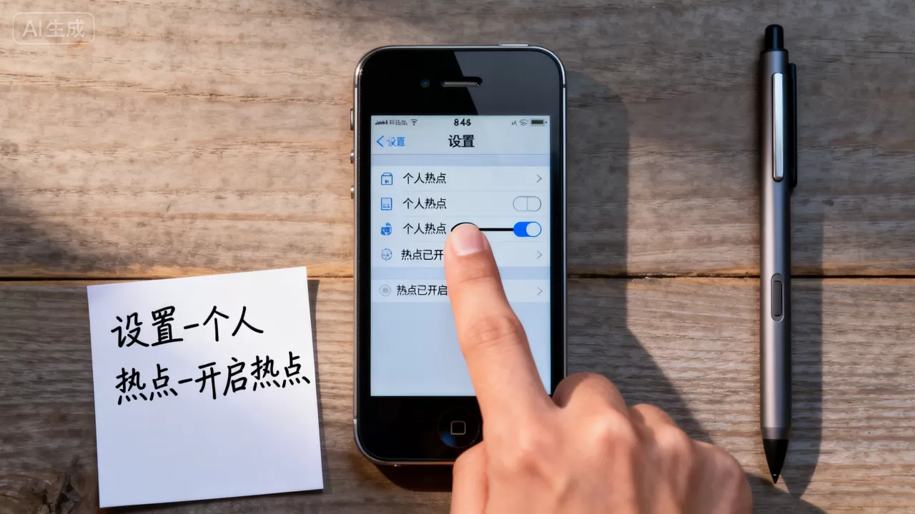 iphone4s开wifi热点怎么设置，iphone4s开热点教程