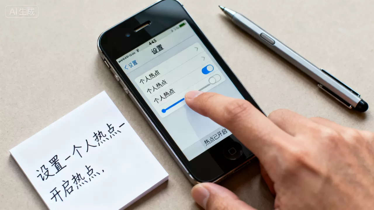 iphone4s开wifi热点怎么设置，iphone4s开热点教程