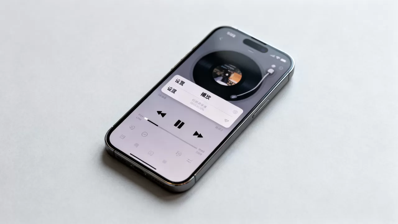 iphone手机音乐播放器怎么设置，iphone手机音乐播放器