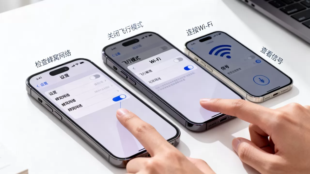iphone连不上网怎么办?手机突然断网如何快速恢复 iphone连不上网怎么办?手机突然断网如何快速恢复