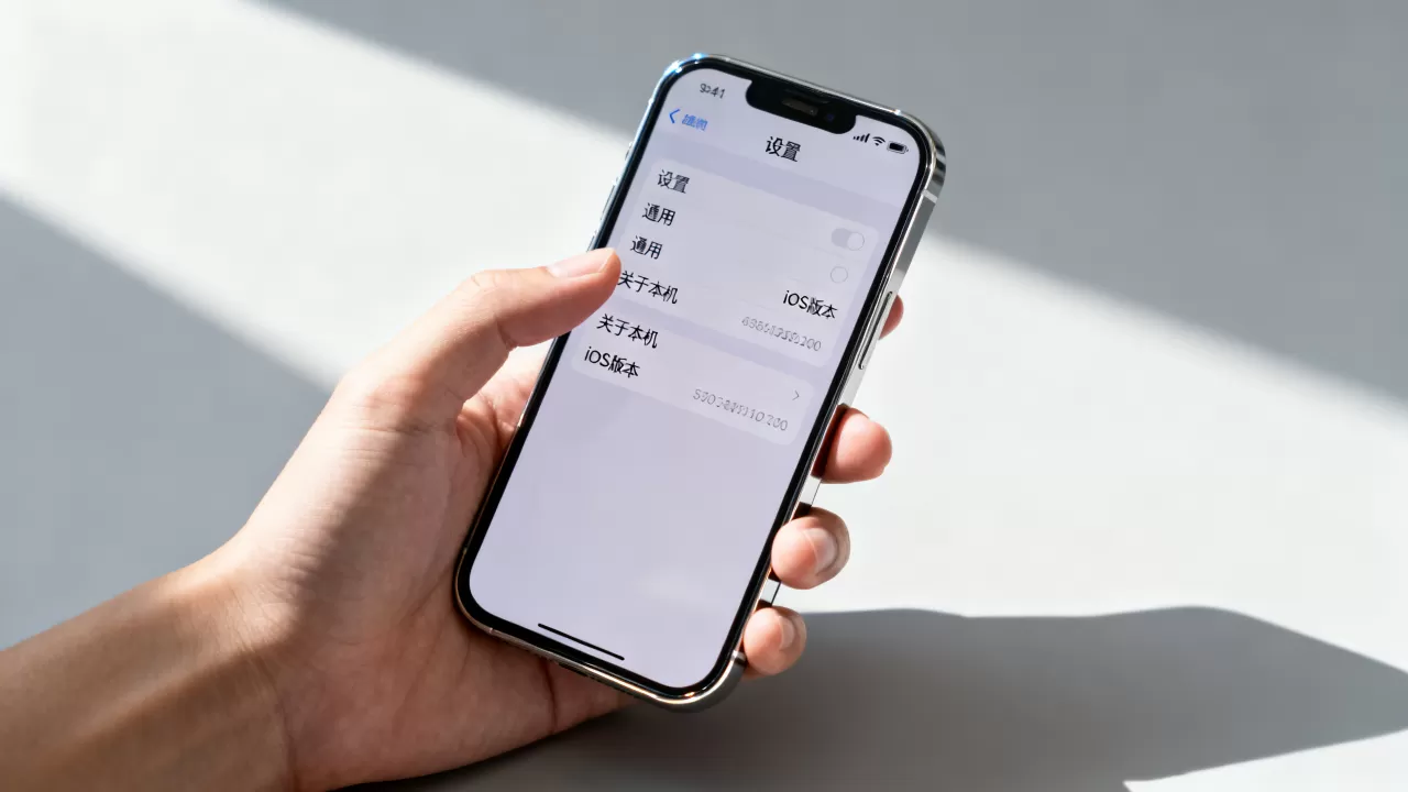 怎么看自己iphone版本,iphone查看系统版本 怎么看自己iphone版本,iphone查看系统版本