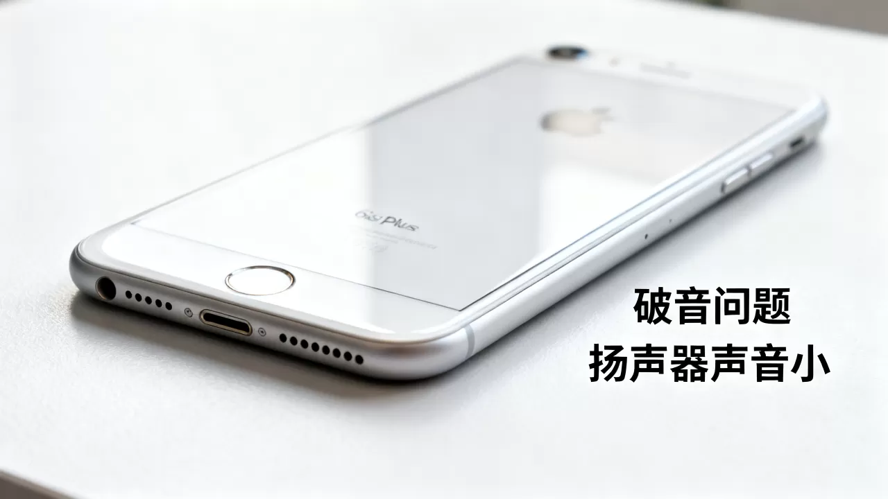 iphone6splus破音怎么回事，iphone6splus扬声器声音小