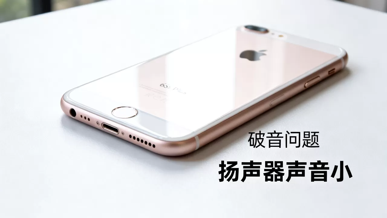 iphone6splus破音怎么回事，iphone6splus扬声器声音小