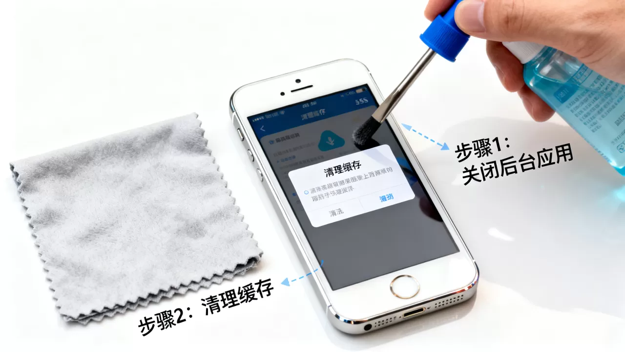 iphone5s清理系统变卡怎么办，iphone5s清理系统