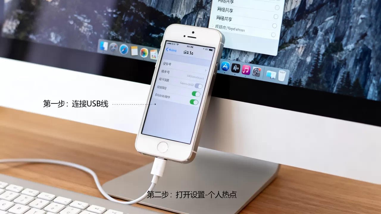 iphone5s usb 上网怎么设置，iphone5s连电脑上网
